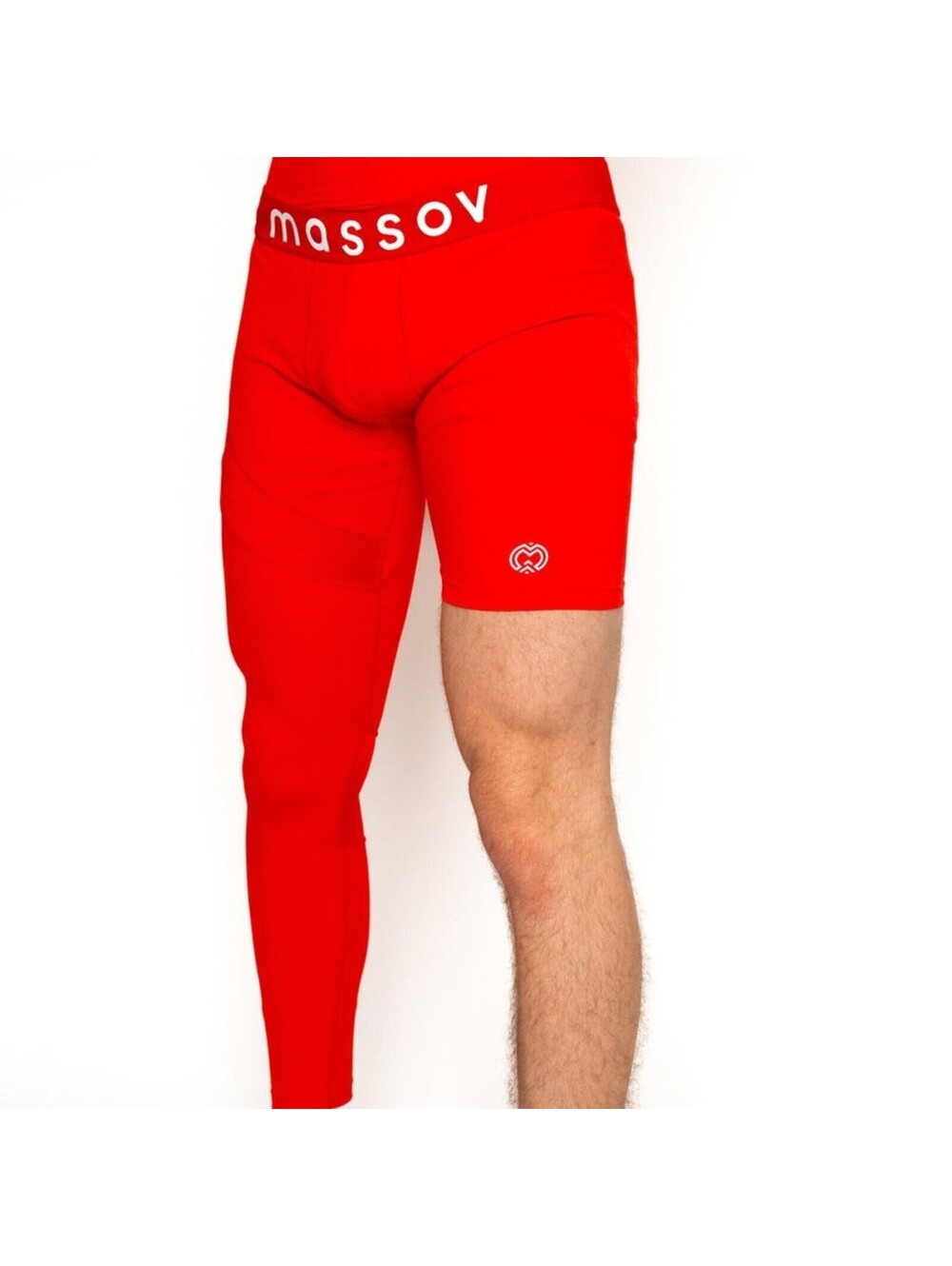 3 Three Massov One Leg Compression Pants XL Excellent Condition #938 - Picture 2 of 9